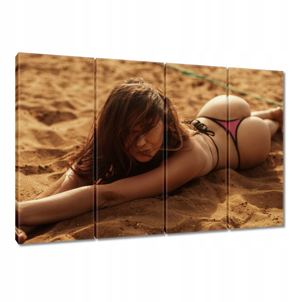 

Obraz 120x80 Laska na plaży