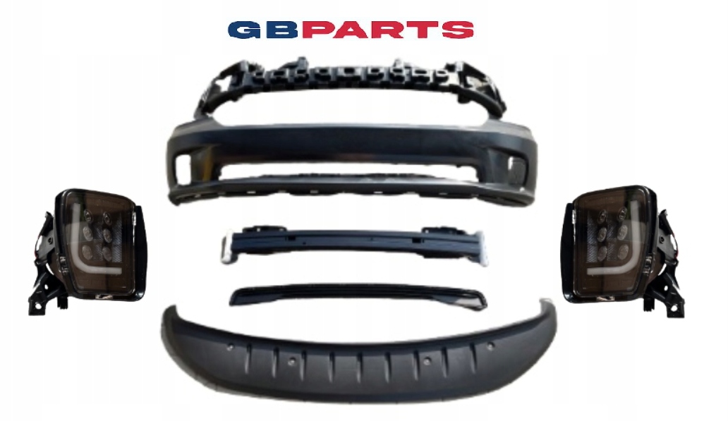 Kompletní Nárazník Halogeny Dodge Ram 1500 Sport 13-18