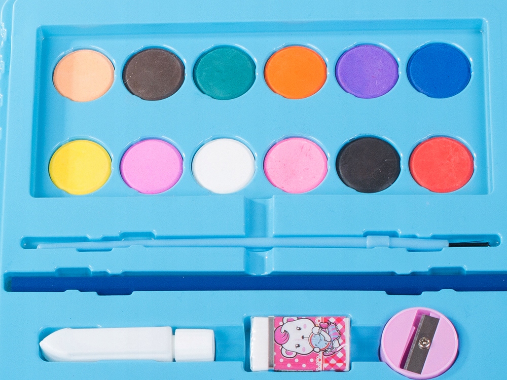 ZESTAW ARTYSTYCZNY DO MALOWANIA W WALIZCE 68 szt Marka Verk group