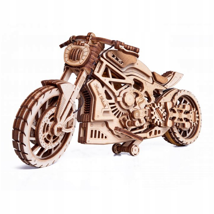 

Wood Trick Motocykl Dms Puzzle 3D Model Mechaniczn