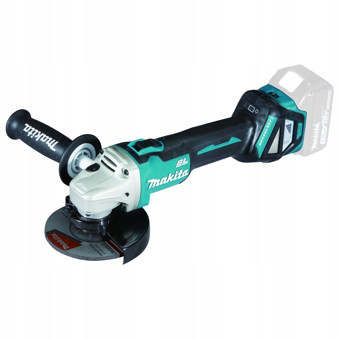 Makita Aku úhlová bruska s regulací 125mm Li-ion Lxt 18V, bez aku DGA511Z