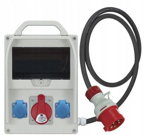 Rozvádzač R-box 300R-9-P 1x32A/5P 2x230V 9S B.18.300-1P