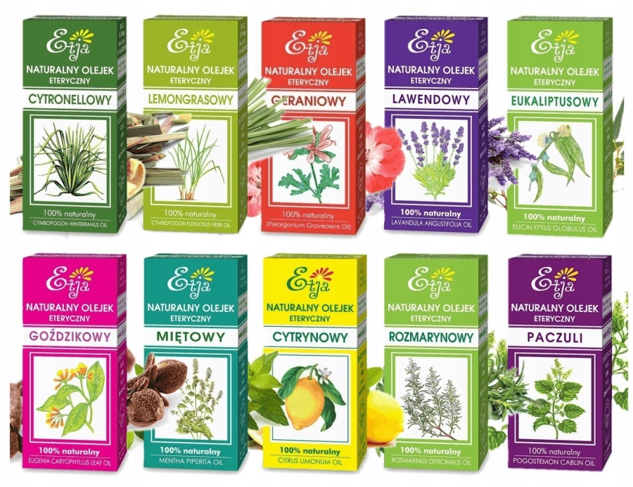 Eteryczne olejki przeciw komarom Zestaw na komary