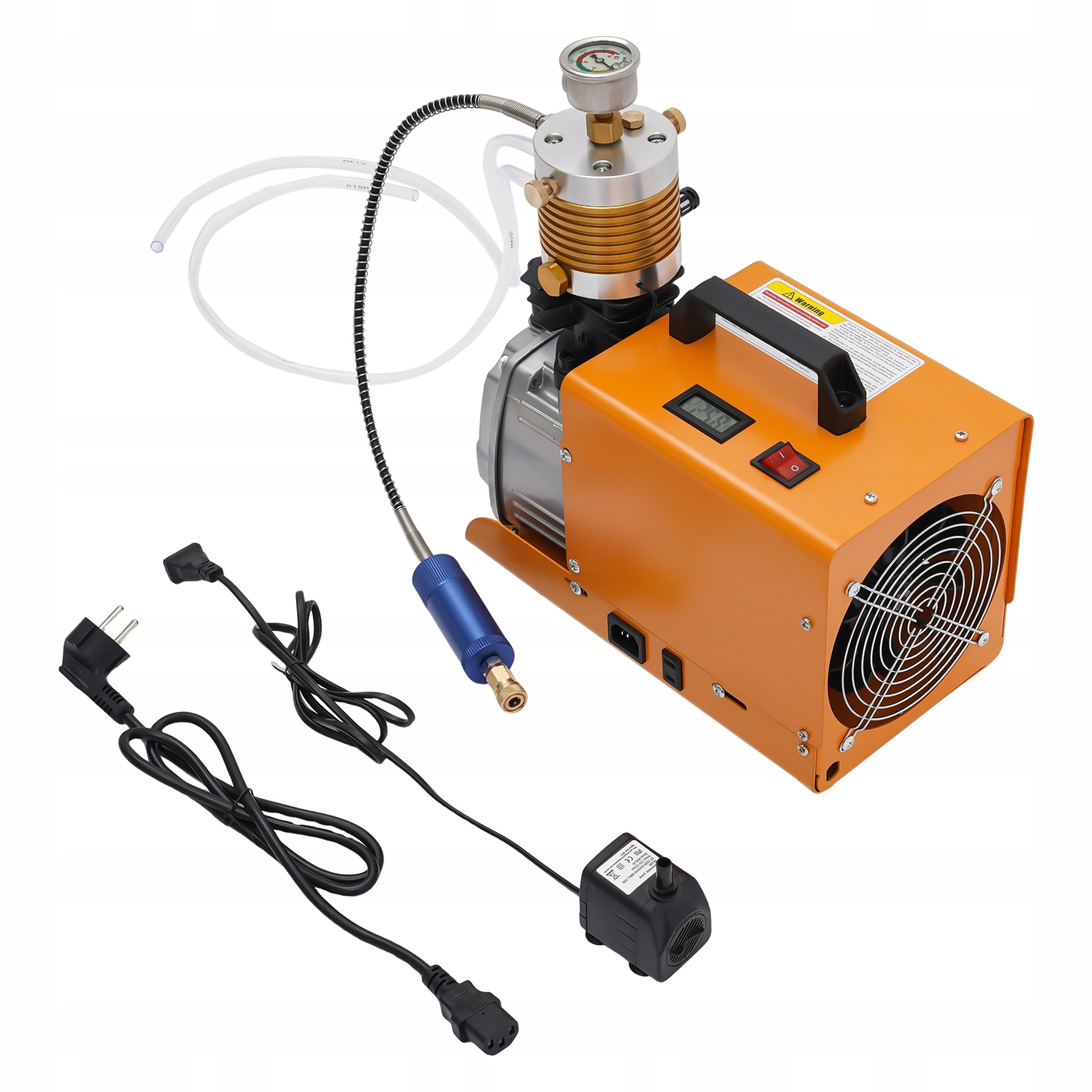 přenosná vysokotlaká kompresorová pumpa vzduchu 1.8 kW 220 V