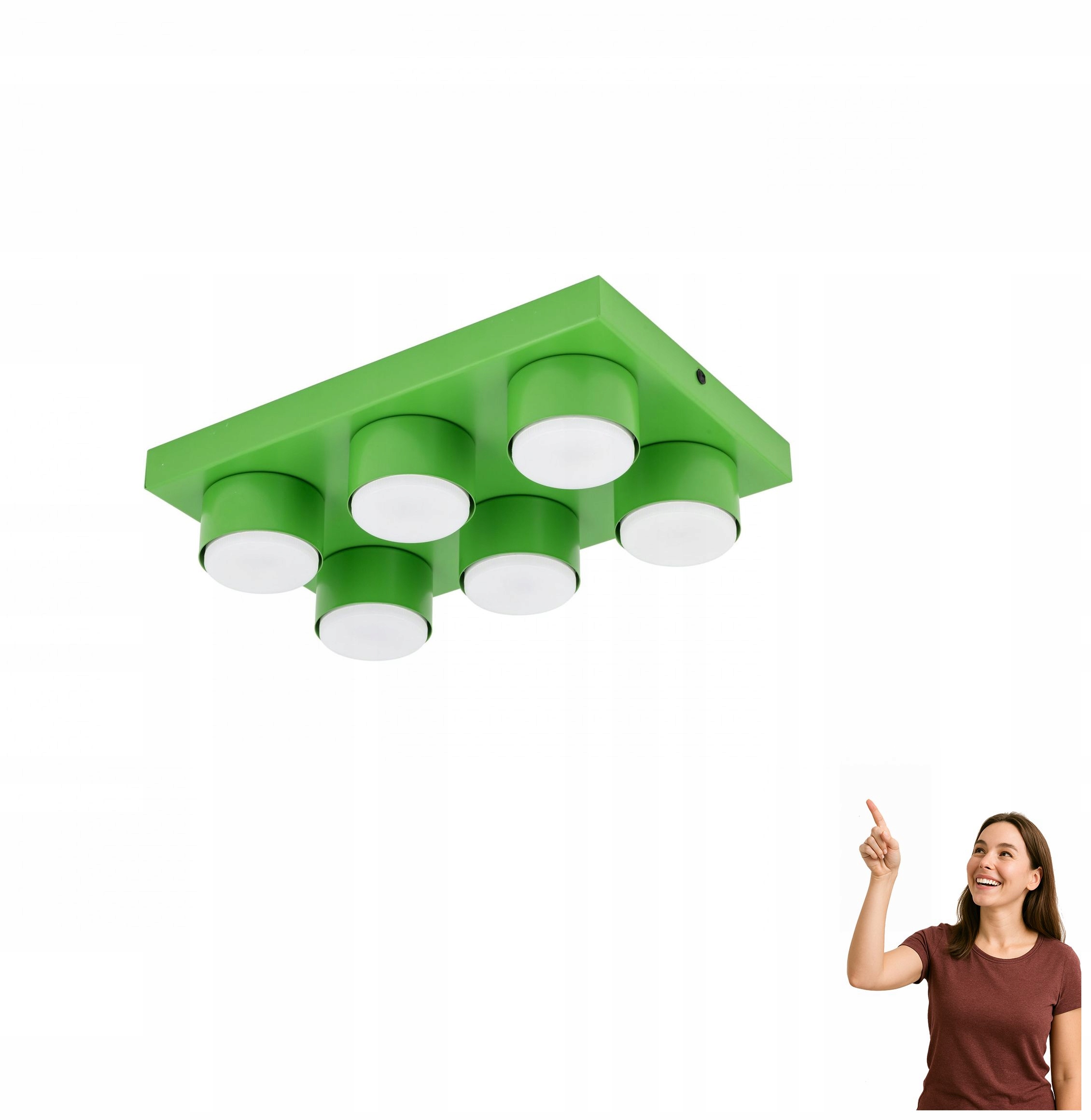 Stropná lampa Brix Green 11288 Tk Lighting