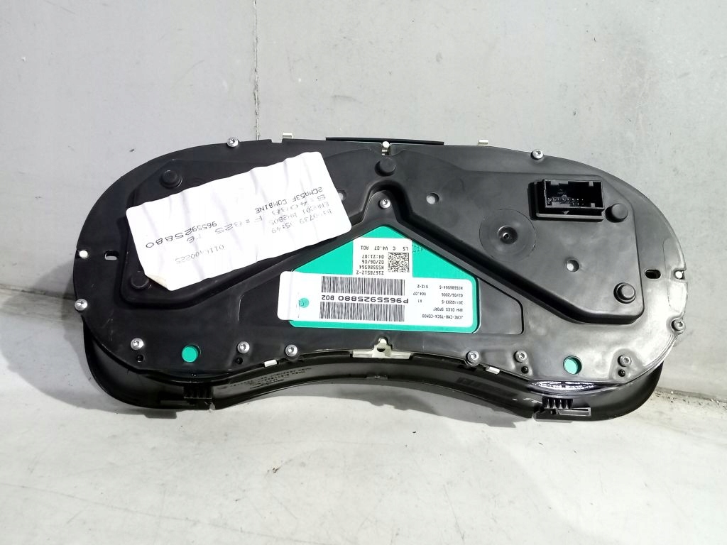 Peugeot 307 lift dials dials HDI P9655925880