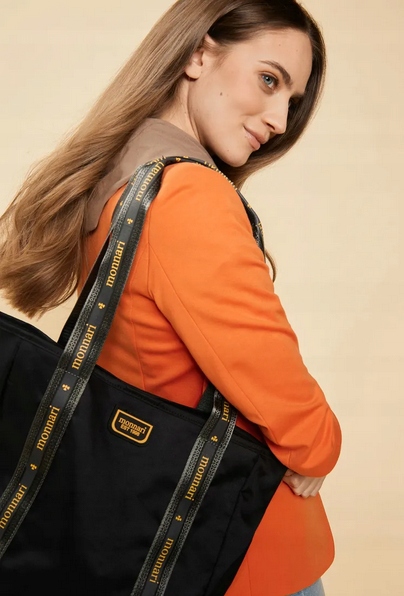 Monnari Torebka Aktówka Shopper Logo Model BAG0850-m20