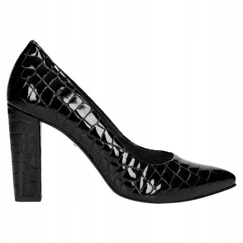 

Buty Wojas Czółenka damskie skóra czarne r. 38,5