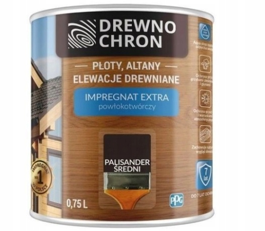 Drewnochron Extra Impregnat Palisander Śred. 0,75l