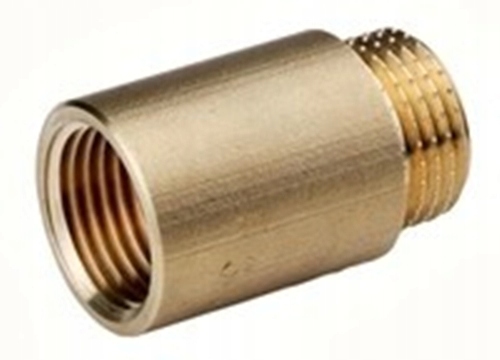Przedłużka mosiężna 1/2" 20mm / 2 cm