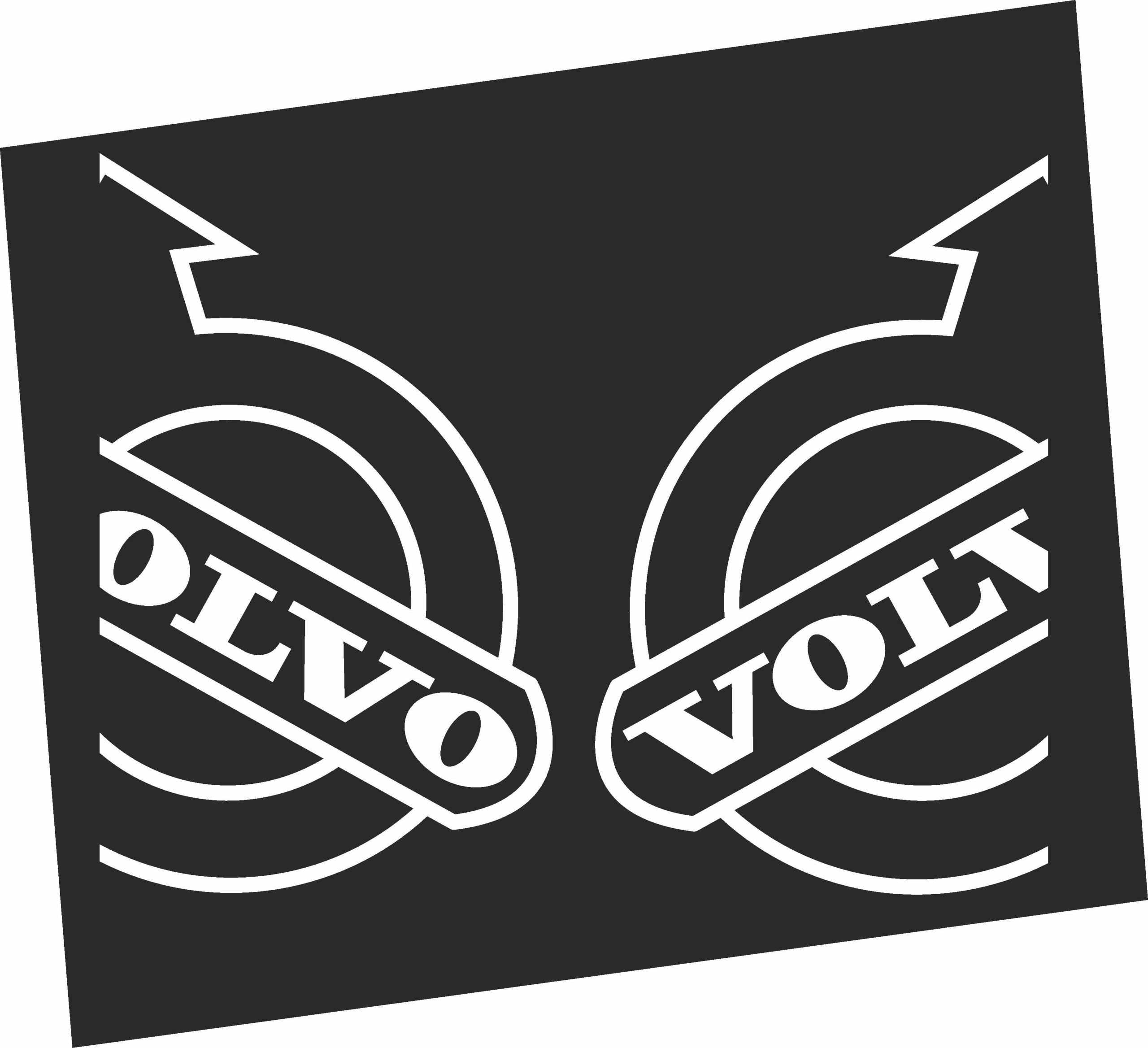 Naklejki, na boczne szyby, Volvo
