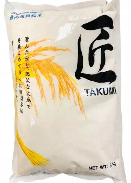 

Ryż do sushi Koshihikari 5kg Takumi