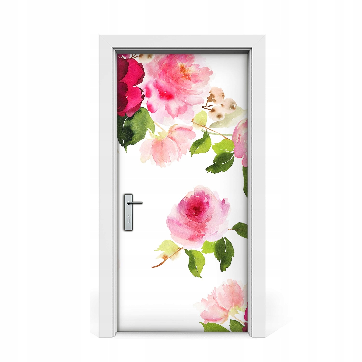 

Naklejka na drzwi okleina Kwiaty wiosenne 95x205