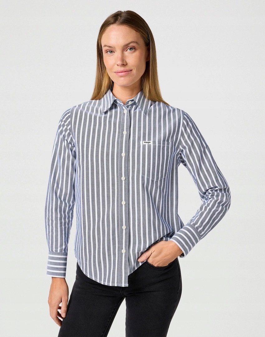 Dámská košile Wrangler 1 Pkt Shirt Navy 112362597 S