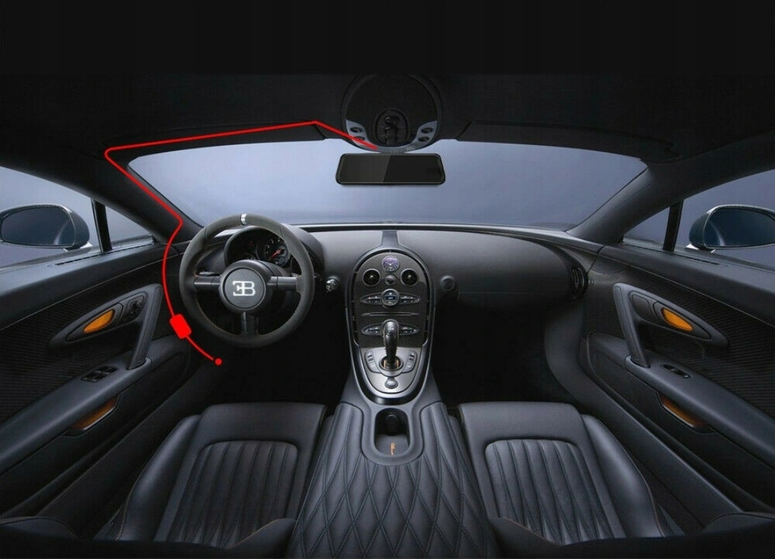 ZASILACZ TRYBU PARKINGOWEGO BATERIA DO KAMERY SAMOCHODOWEJ miniUSB Model REVENTO - HW-2