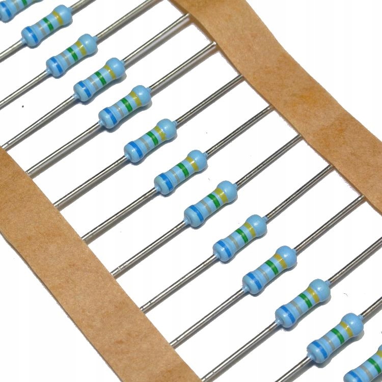 

6.8M 0.25W 5% 1600V VR25 Metal Glaze Philips [x10]