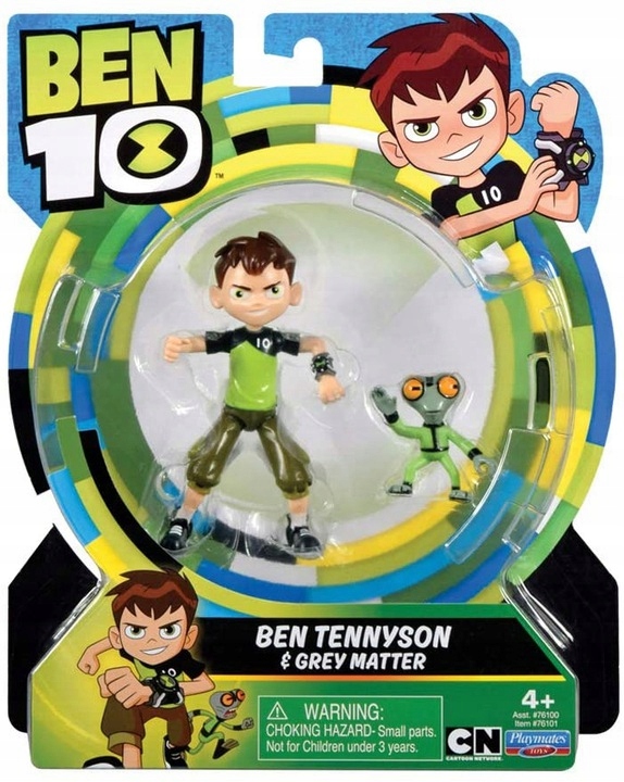 

Ben 10 Figurka Ben Tennyson I Szara Materia