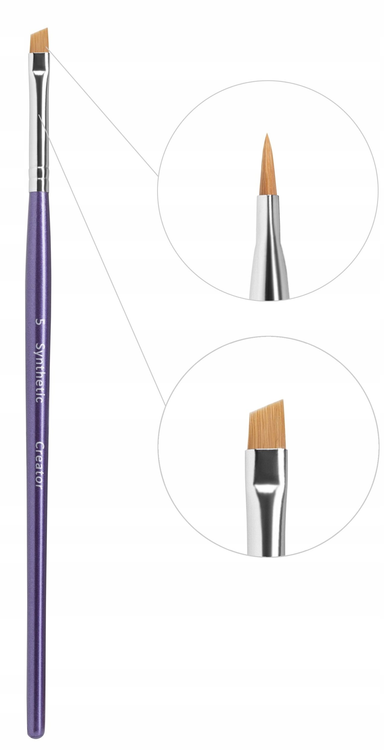 Pędzel do brwi Synthetic Creator nr. 5