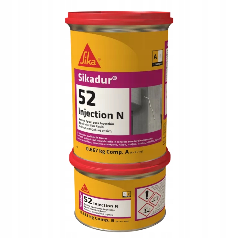 Żywica do zamykania rys Sikadur-52 Injection 1 kg