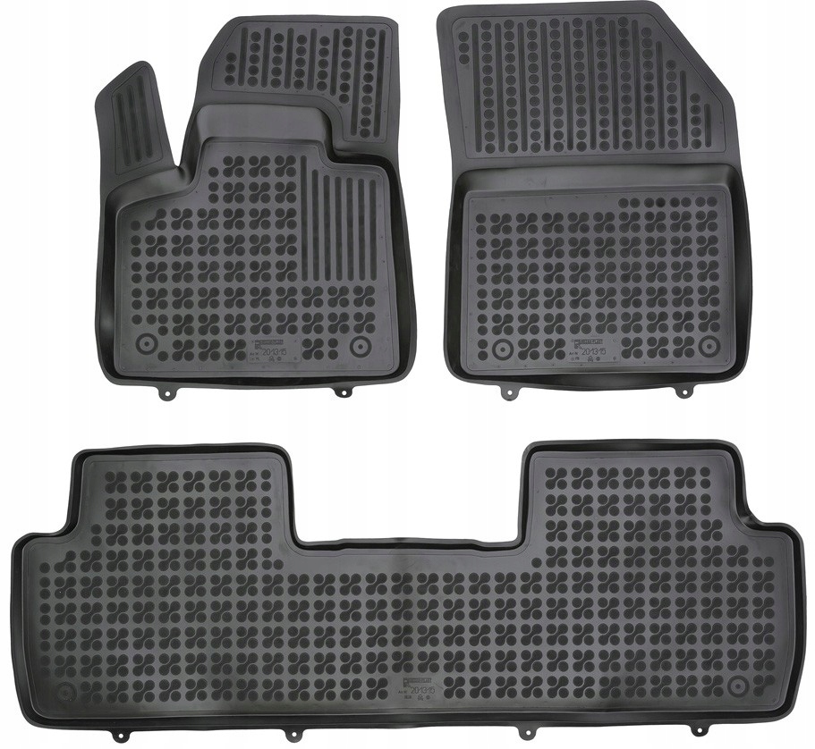 Gumové autokoberce Peugeot 5008 II, 2017- ,