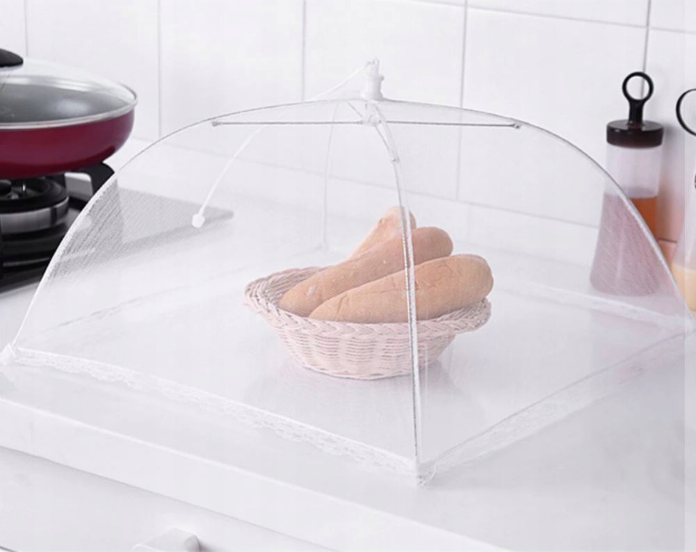 MOSKITIERA SIATKA OCHRONNA OSŁONA NA JEDZENIE OWOCE TALEŻ GRILL KUCHENNA Marka Satis