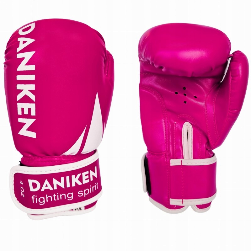 Rękawice bokserskie Daniken 6 oz Różowe 5-8 lat