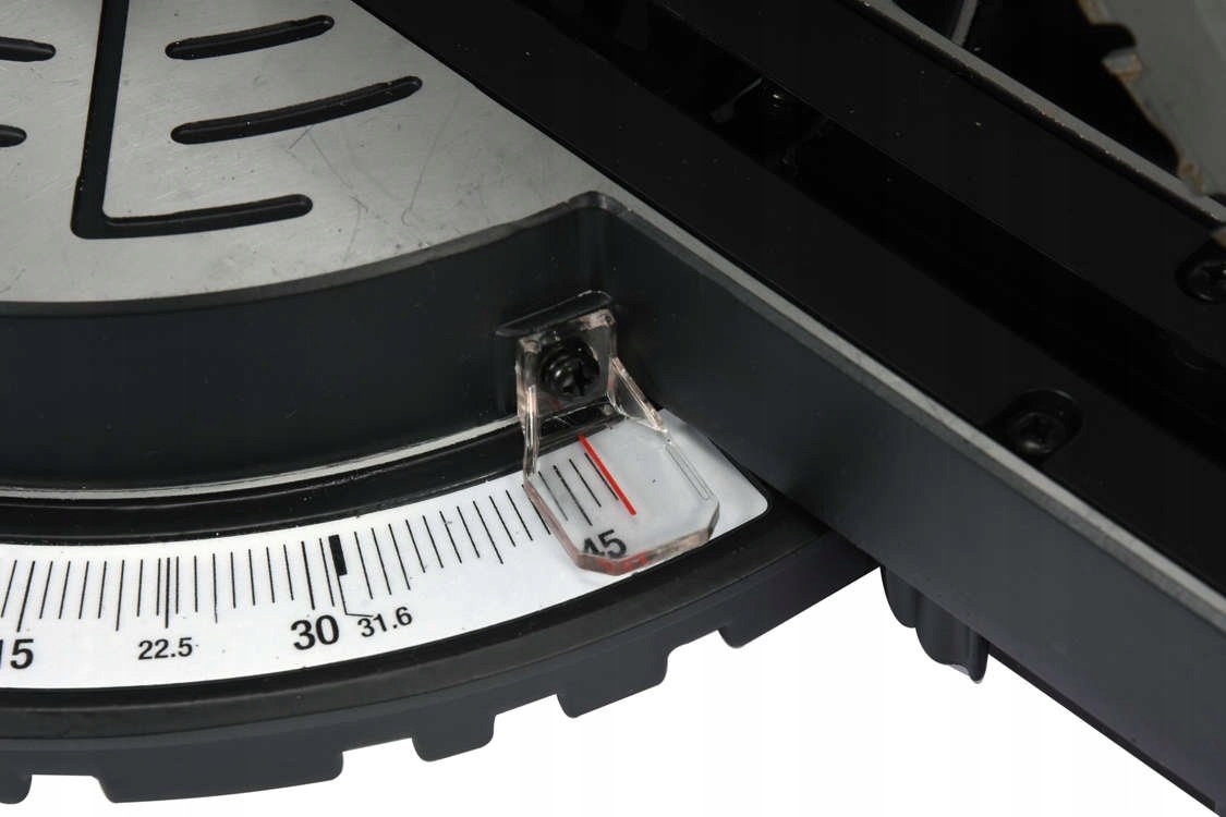 YATO PIŁA UKOSOWA KAPÓWKA UKOŚNICA DO DREWNA STALI 255MM 1800W 2 BIEGI Głębokość cięcia pod kątem 45 stopni 40 mm