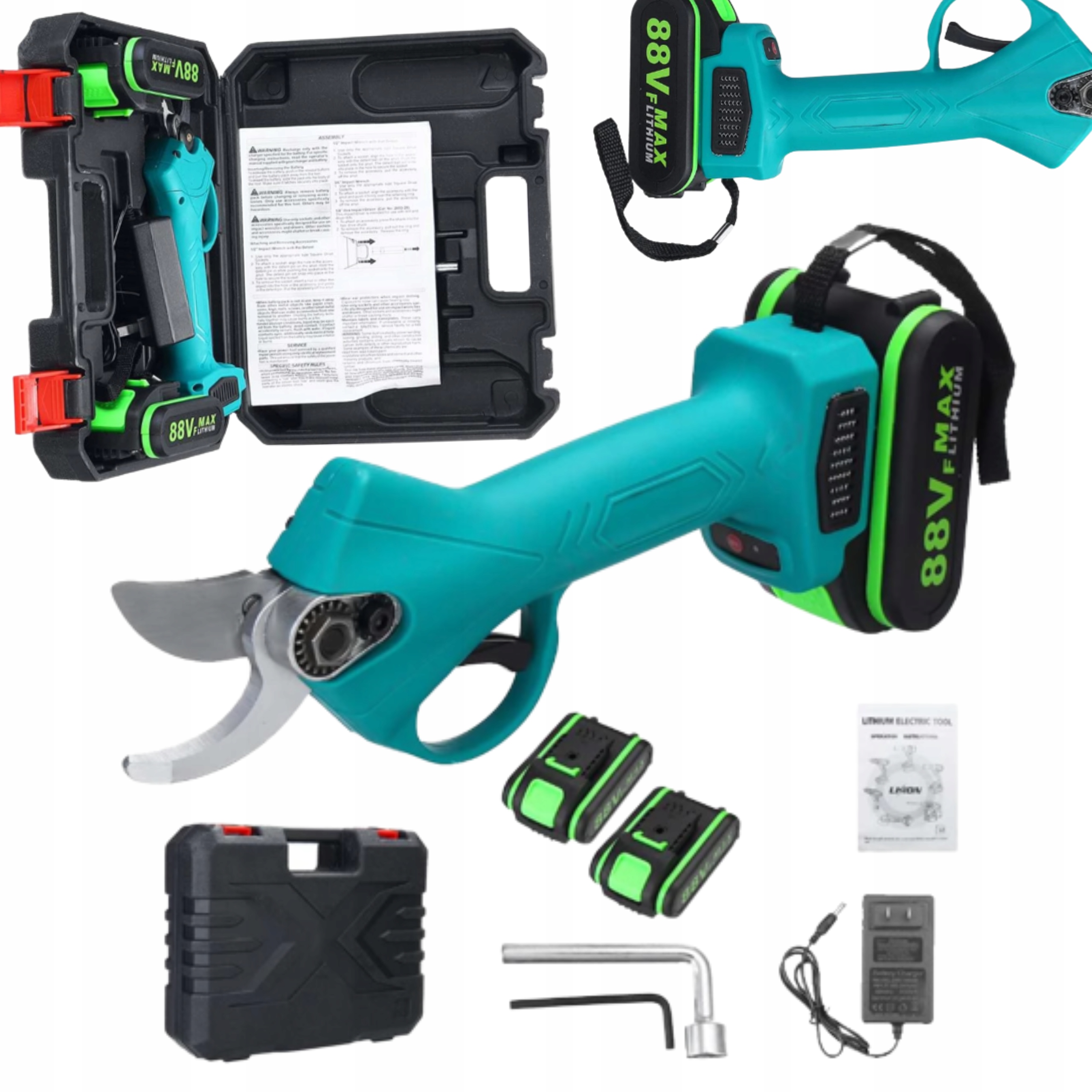 

Sekator Elektryczny Akumulatorowy 2AKU 500W +etui