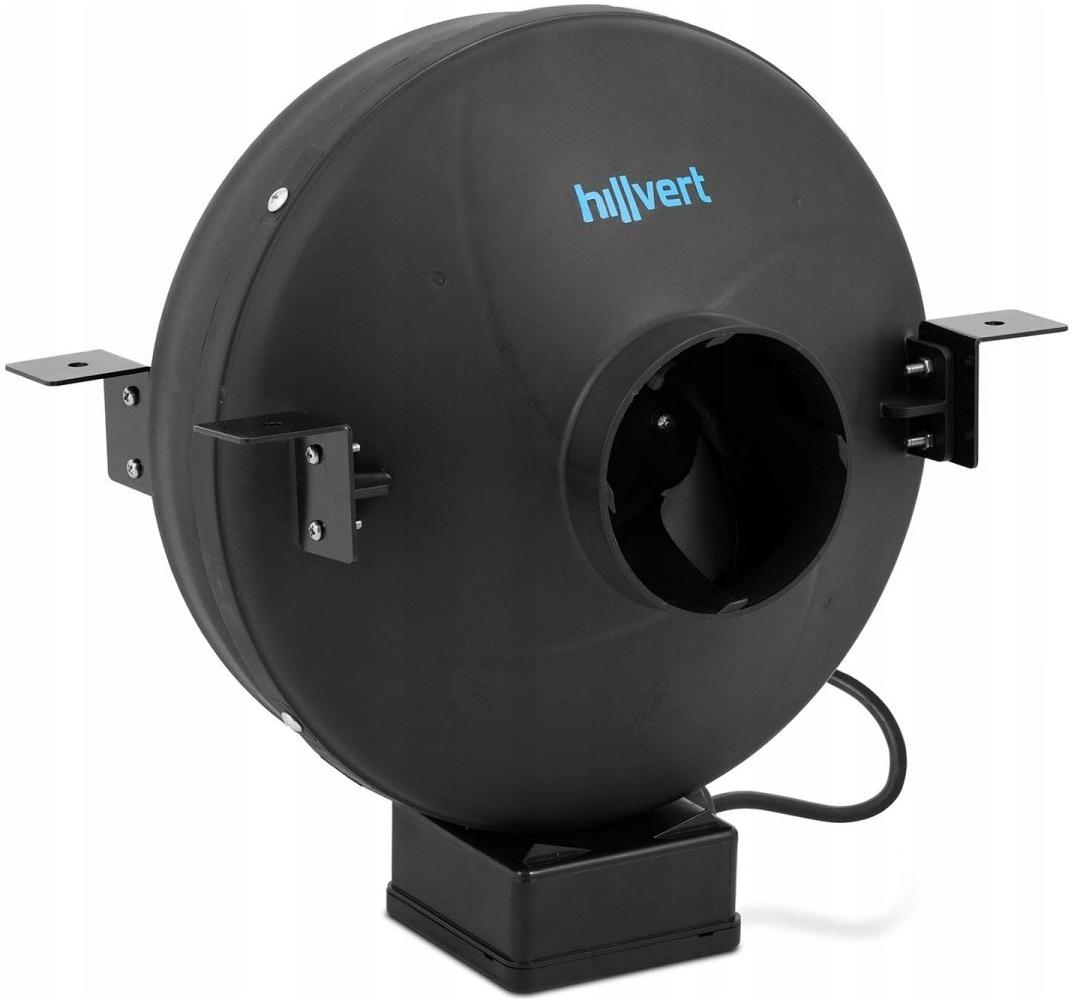 60W kanálový ventilátor Hillvert HT-FAN-100 Ideální do kanceláře