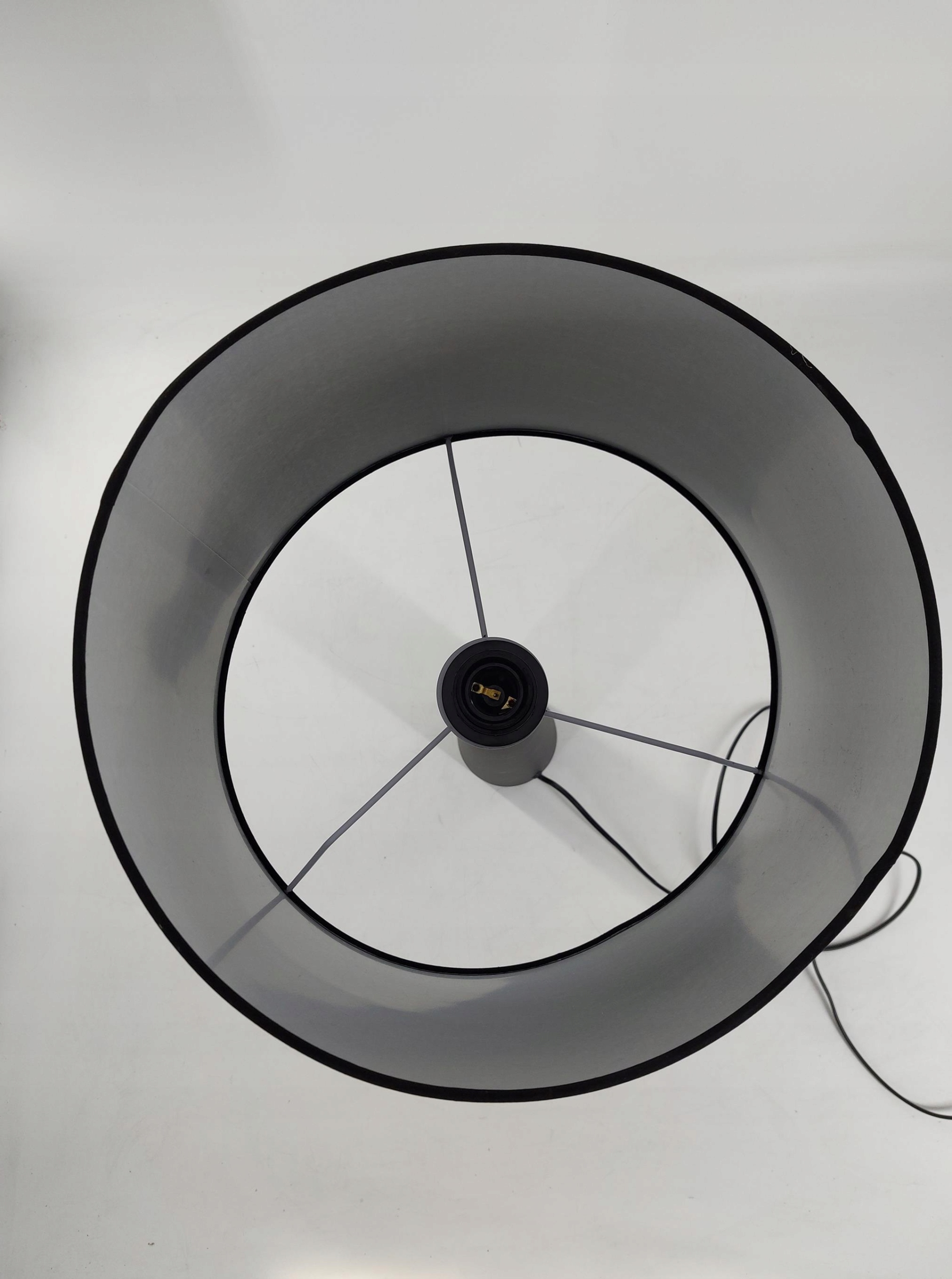 LAMPA STOŁOWA LUCIDE YESSIN CZARNA OUTLET Długość/wysokość 58 cm