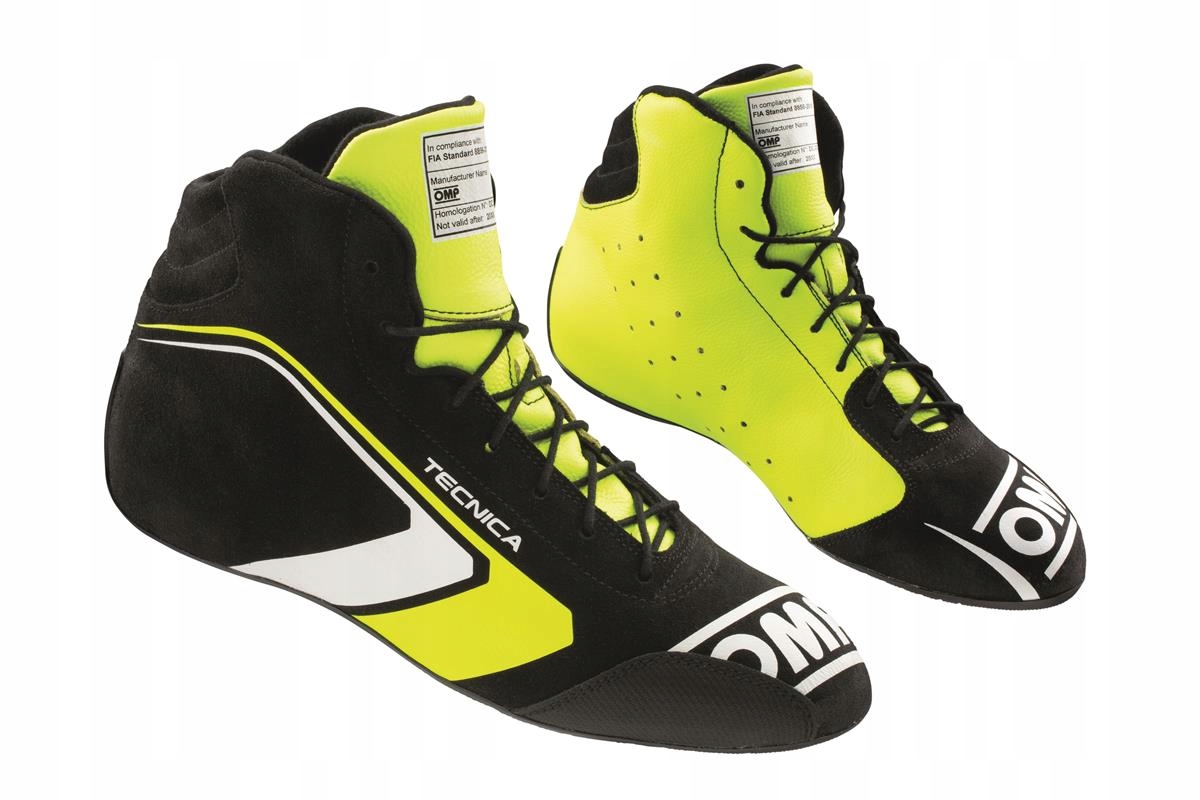 Topánky Omp Tecnica homologácia Fia čierno-žlté veľ 44