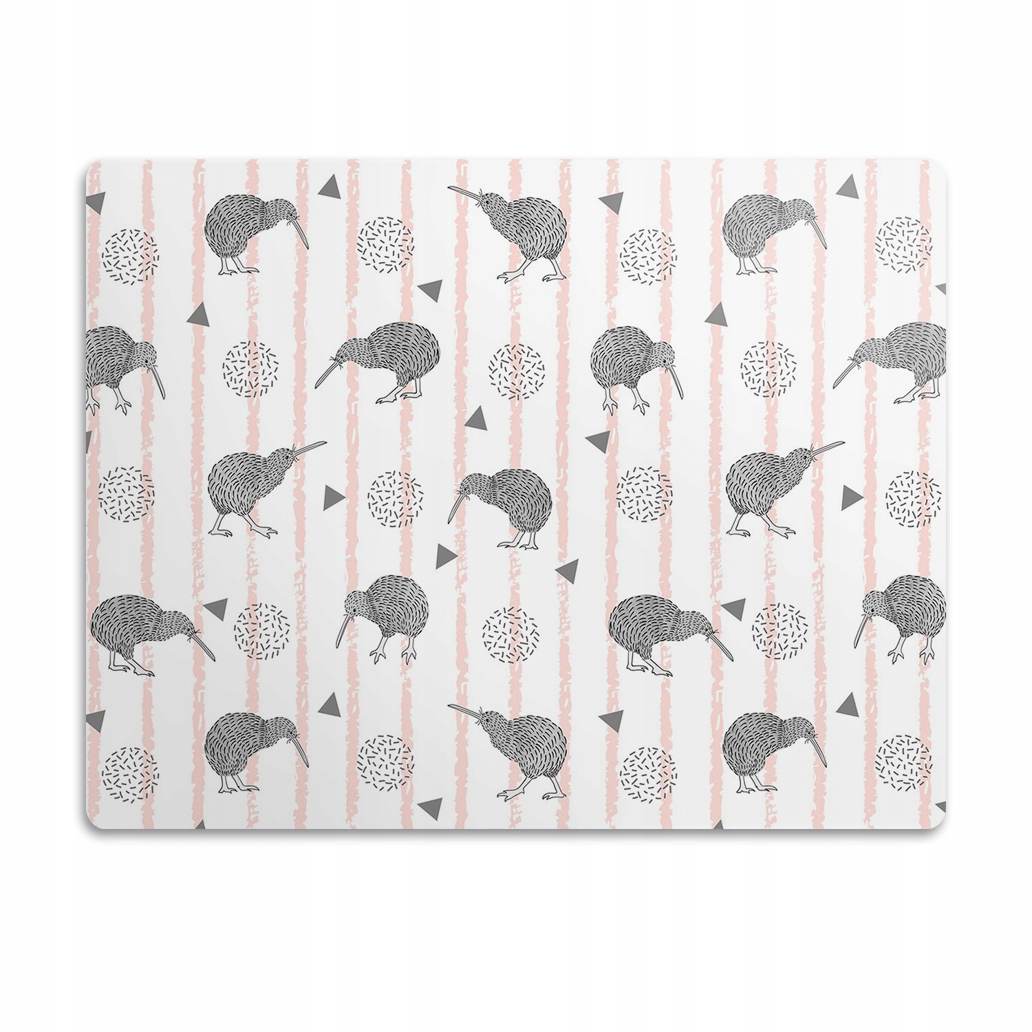 Levně Podložka pod misku pro psa Ptáci Kiwi 60x40 cm