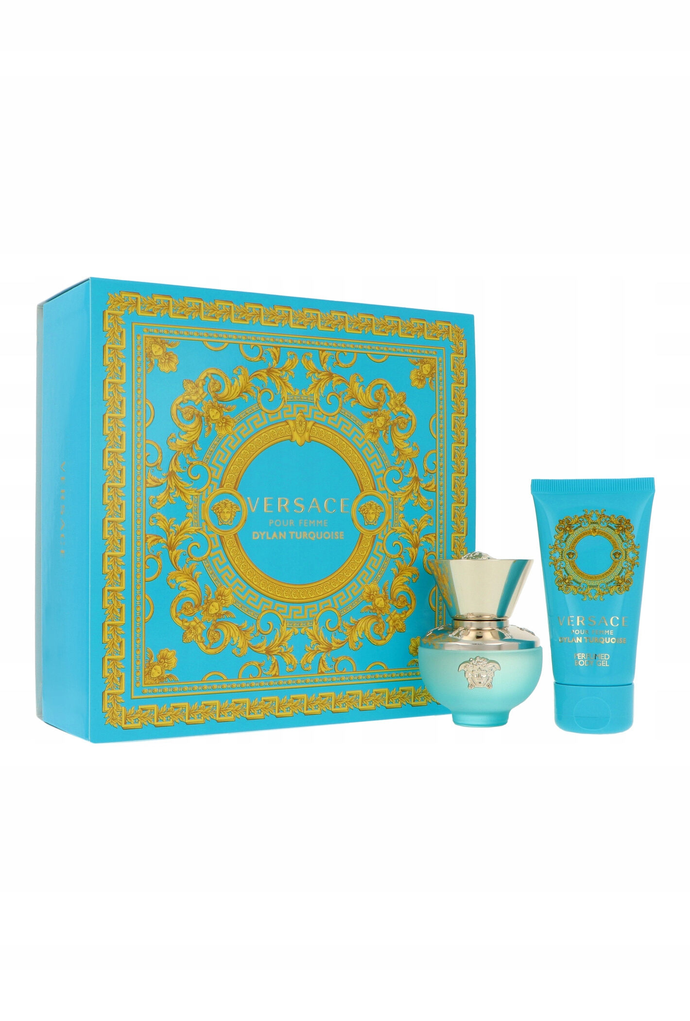 Sada Versace Pour Femme Dylan Turquoise Edt 30 ml Tělové mléko 50 ml