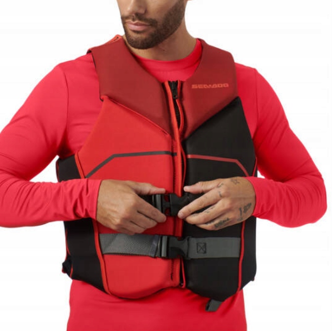Kapoková zajišťovací vesta Brp Sea-Doo Freedom Červená vel. 2XL 2859811417