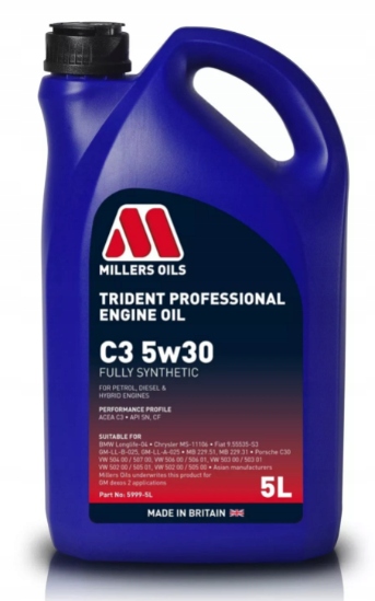 

Millers Trident Professional C3 5w30 5L