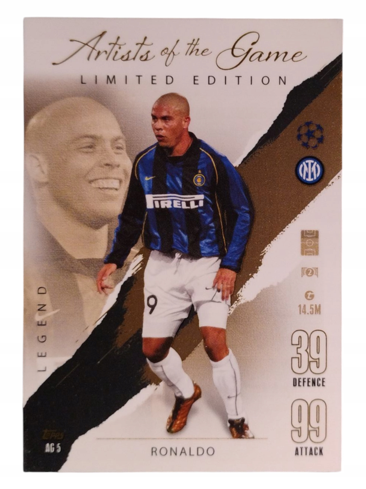 Topps Match Attax 2023-2024 Artists Of The Game Limited Ronaldo AG5