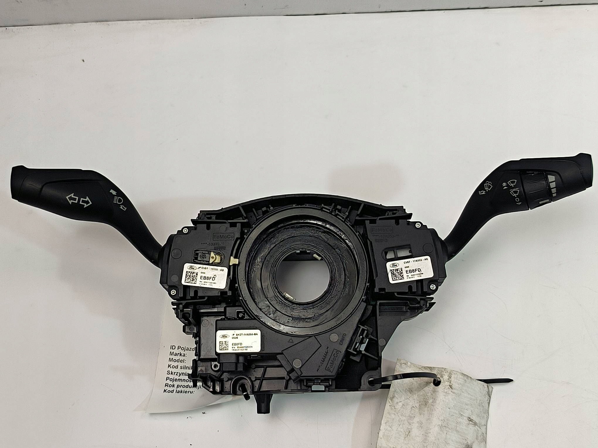 steering wheel levers and controls BK2T-14A664-BA FORD TRANSIT