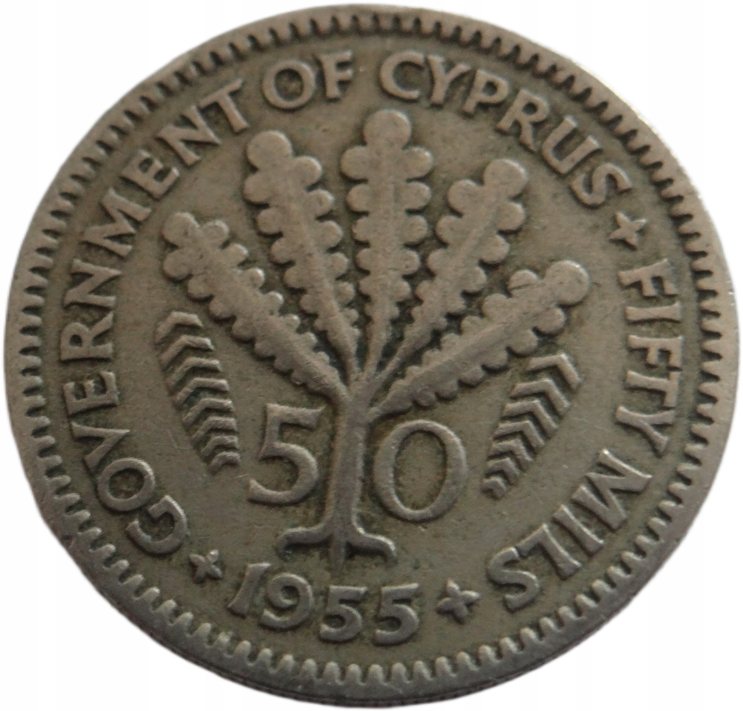 [D0871] Cypr 50 milów 1955