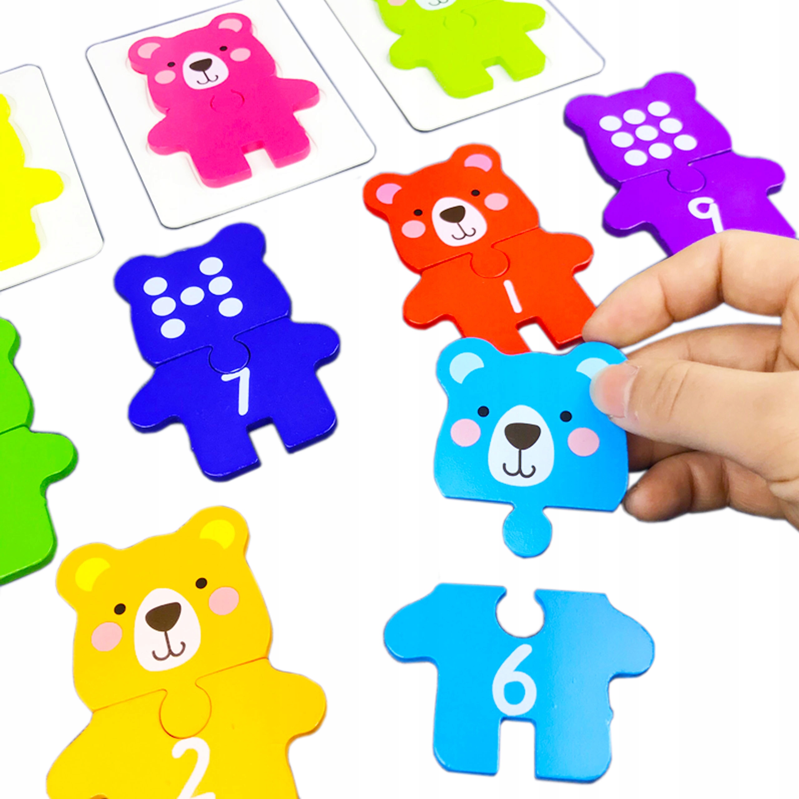 

Gra Matematyczna Logiczna Nauka Cyferek Montessori