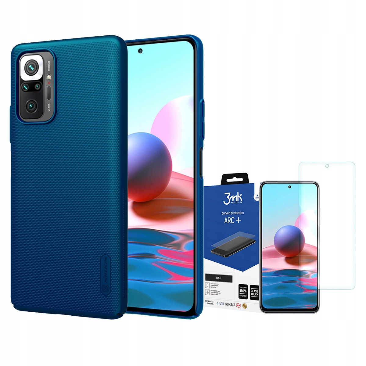 

Nillkin Etui Case Do Redmi Note 10 Pro + Folia 3MK
