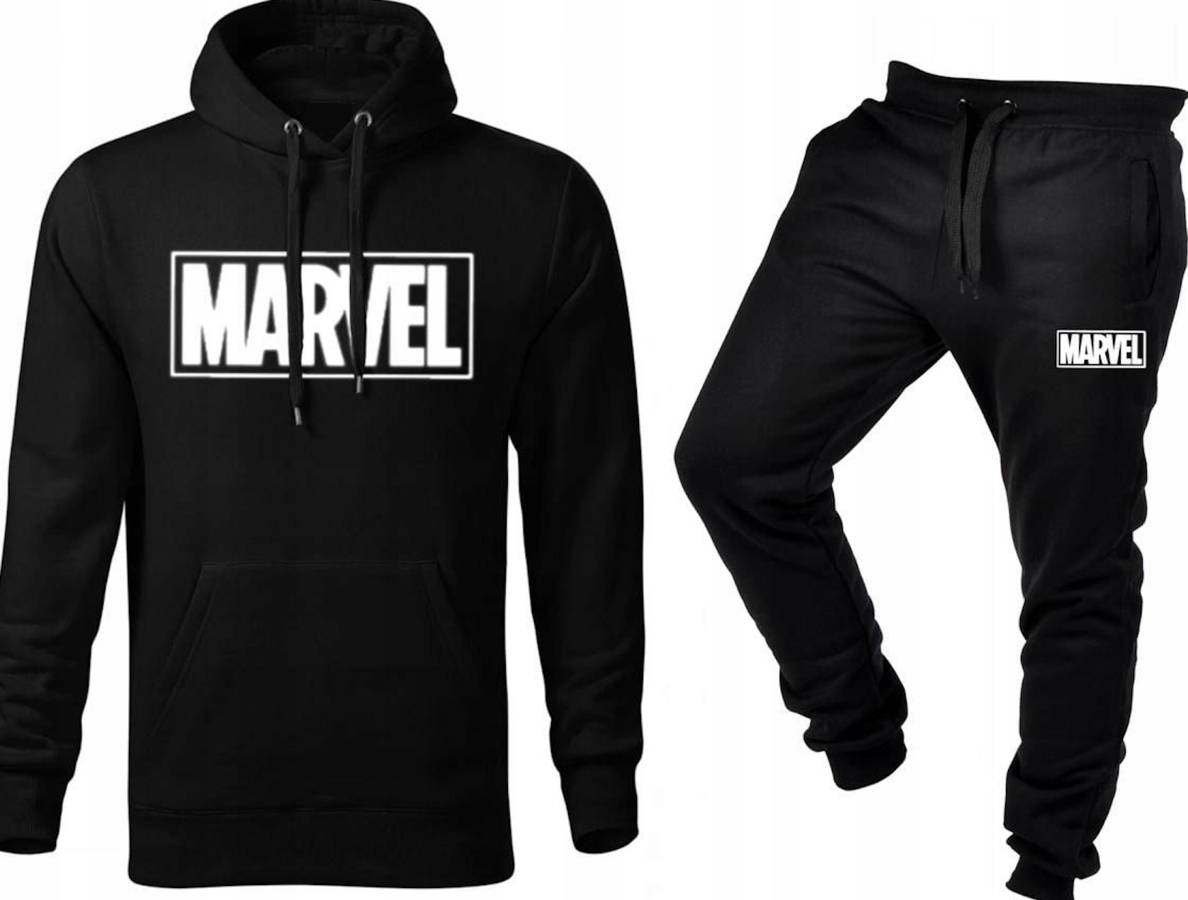 Tepláková Souprava Teplákovka Marvel Mikina A Kalhoty Černá L