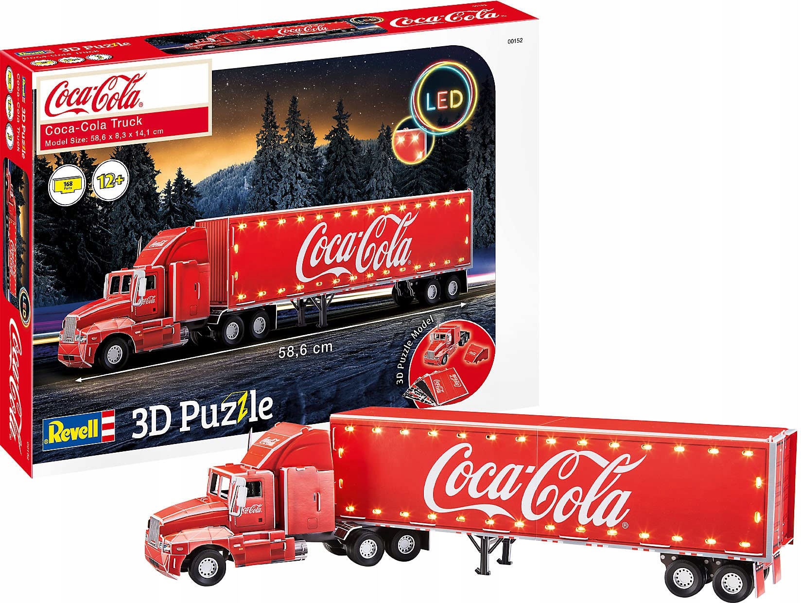 Puzzle 3D Coca Cola Revell 00152