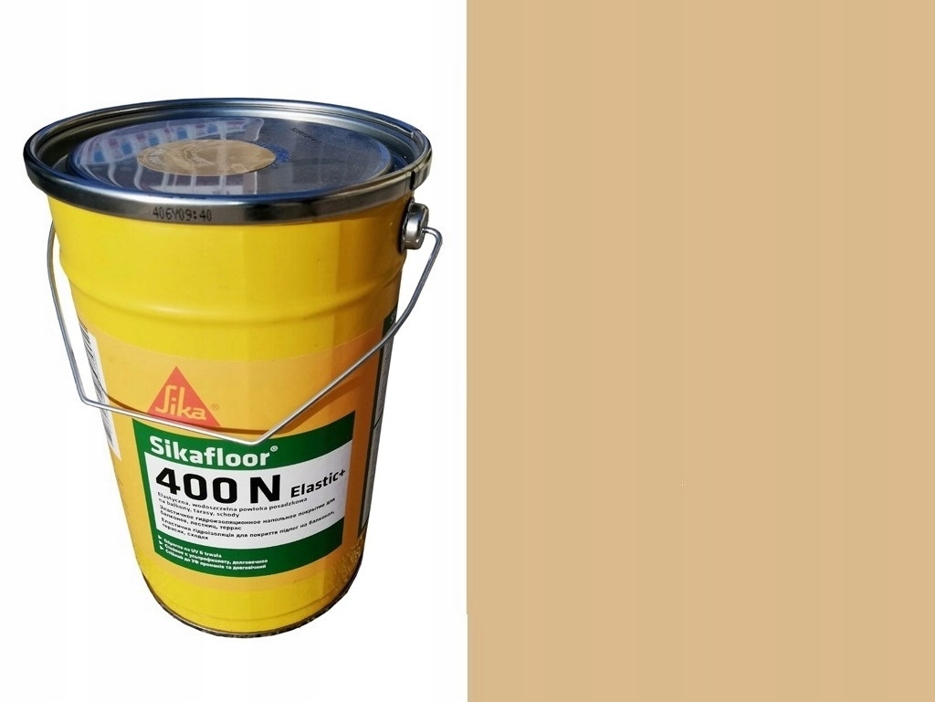 18KG Sikaflor 400 N RAL1001 Żywica SiKA na Taras lepsza niż płytki gresowe