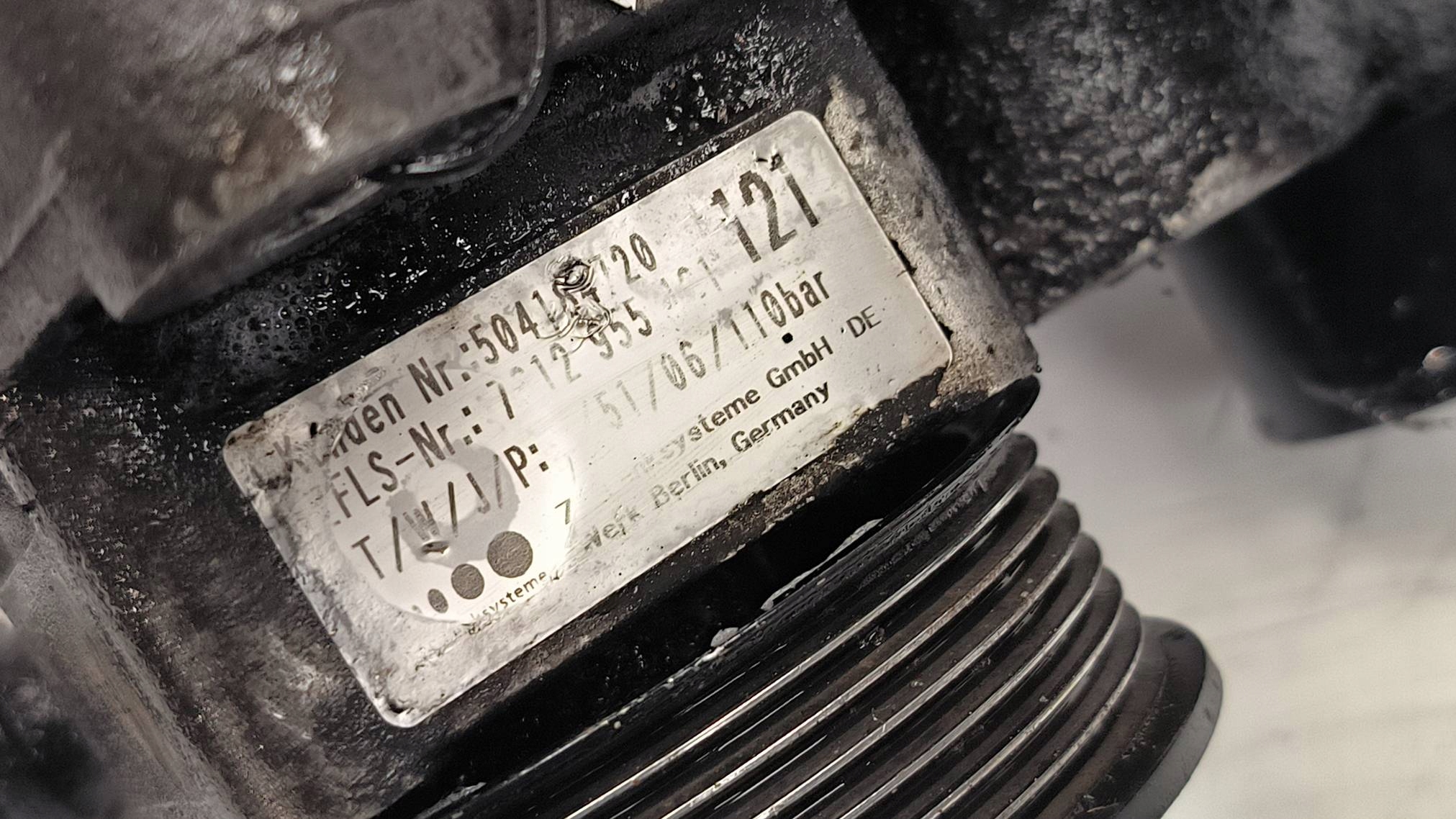 Pompa servosterzo 504184720 FIAT DUCATO III