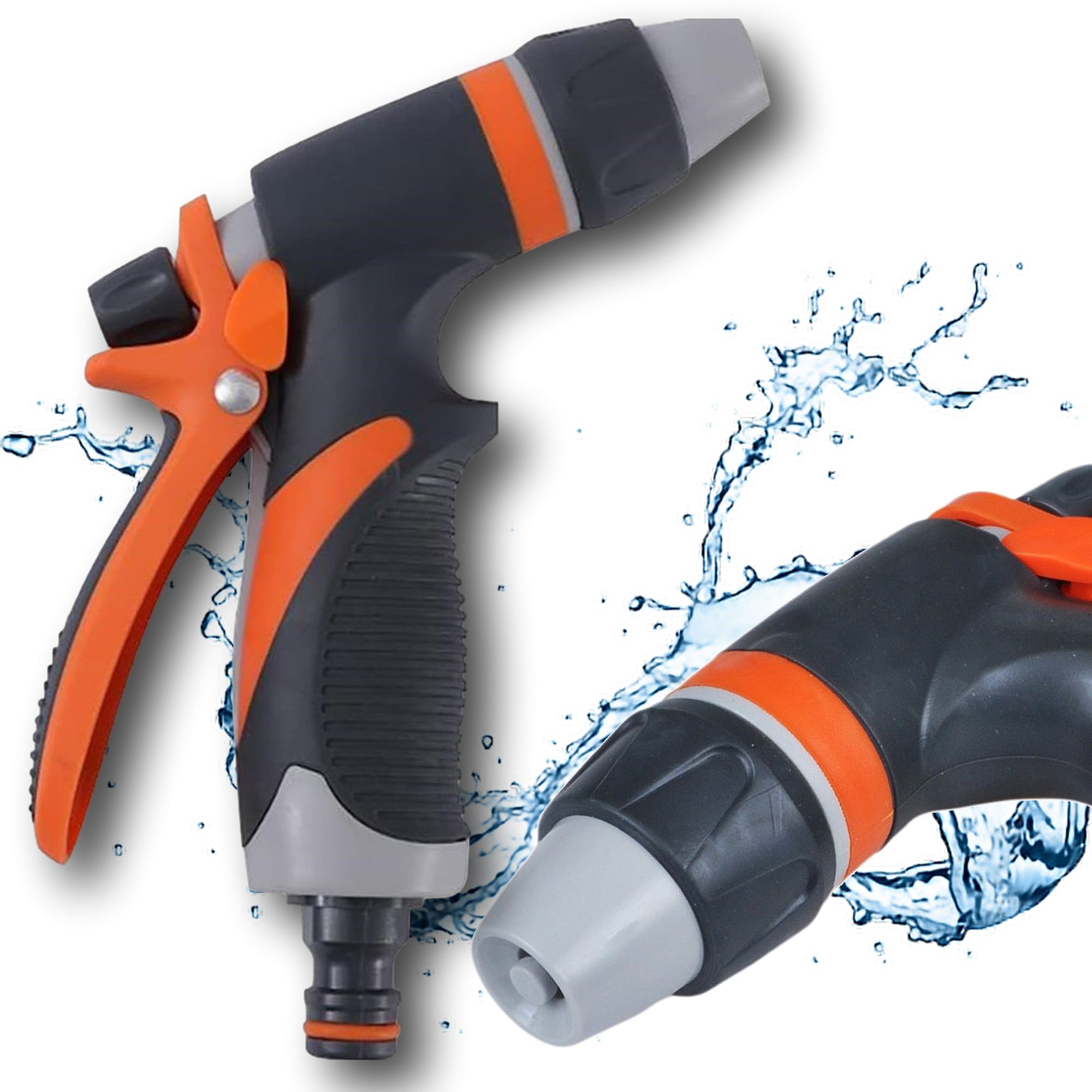 PISTOLET OGRODOWY DO WĘŻA WODY ZRASZANIA PODLEWANIA OGRODU ROŚLIN MYJKA