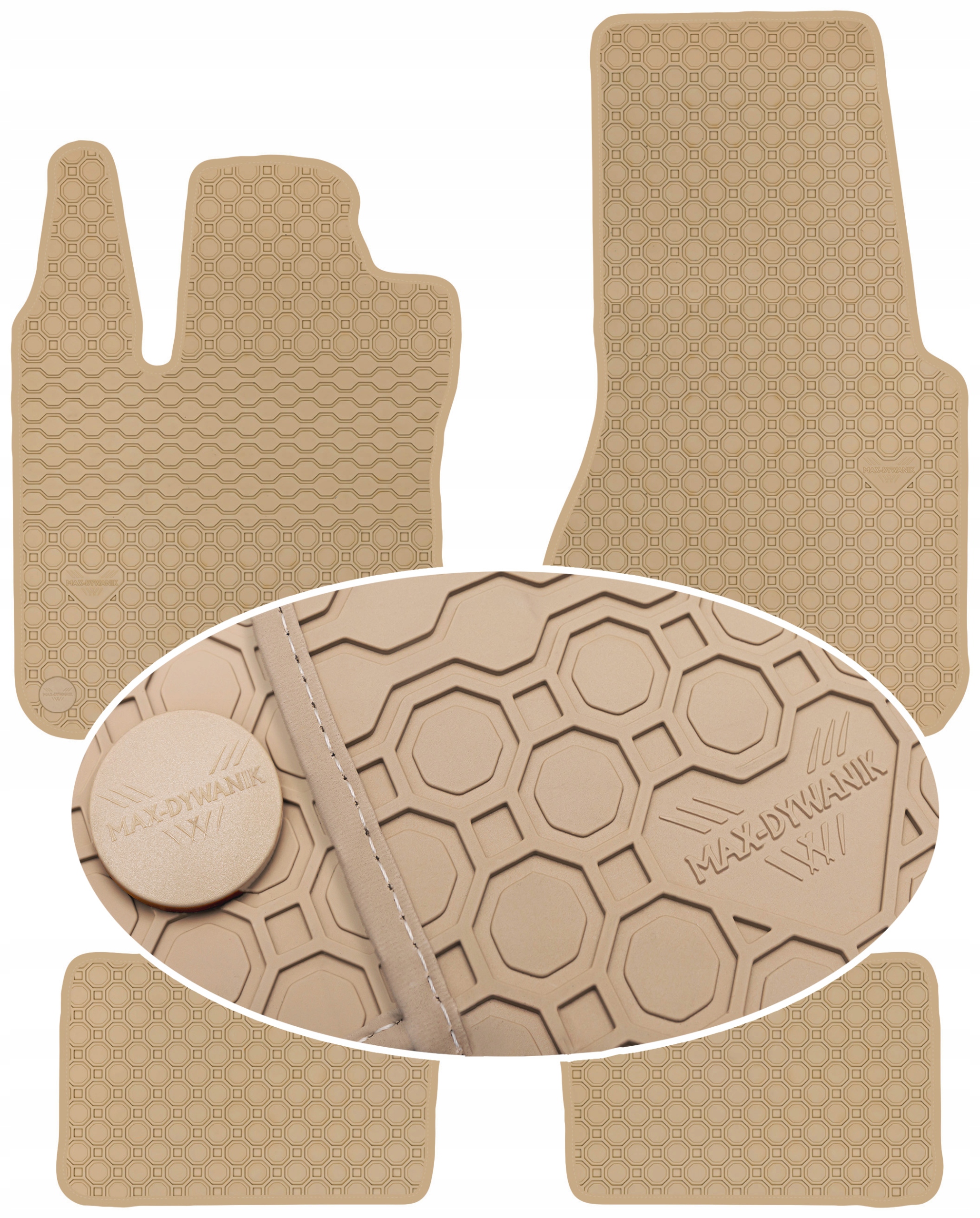 Коврики Max-Коврик резиновые 107429641000 4 el.