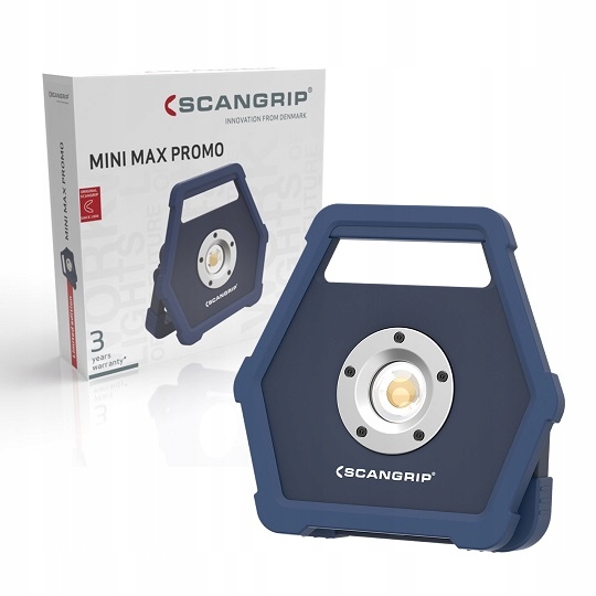Led pracovní lampa 900 lm Powerbanka Usb, Mini Max Scangrip [49.0530]