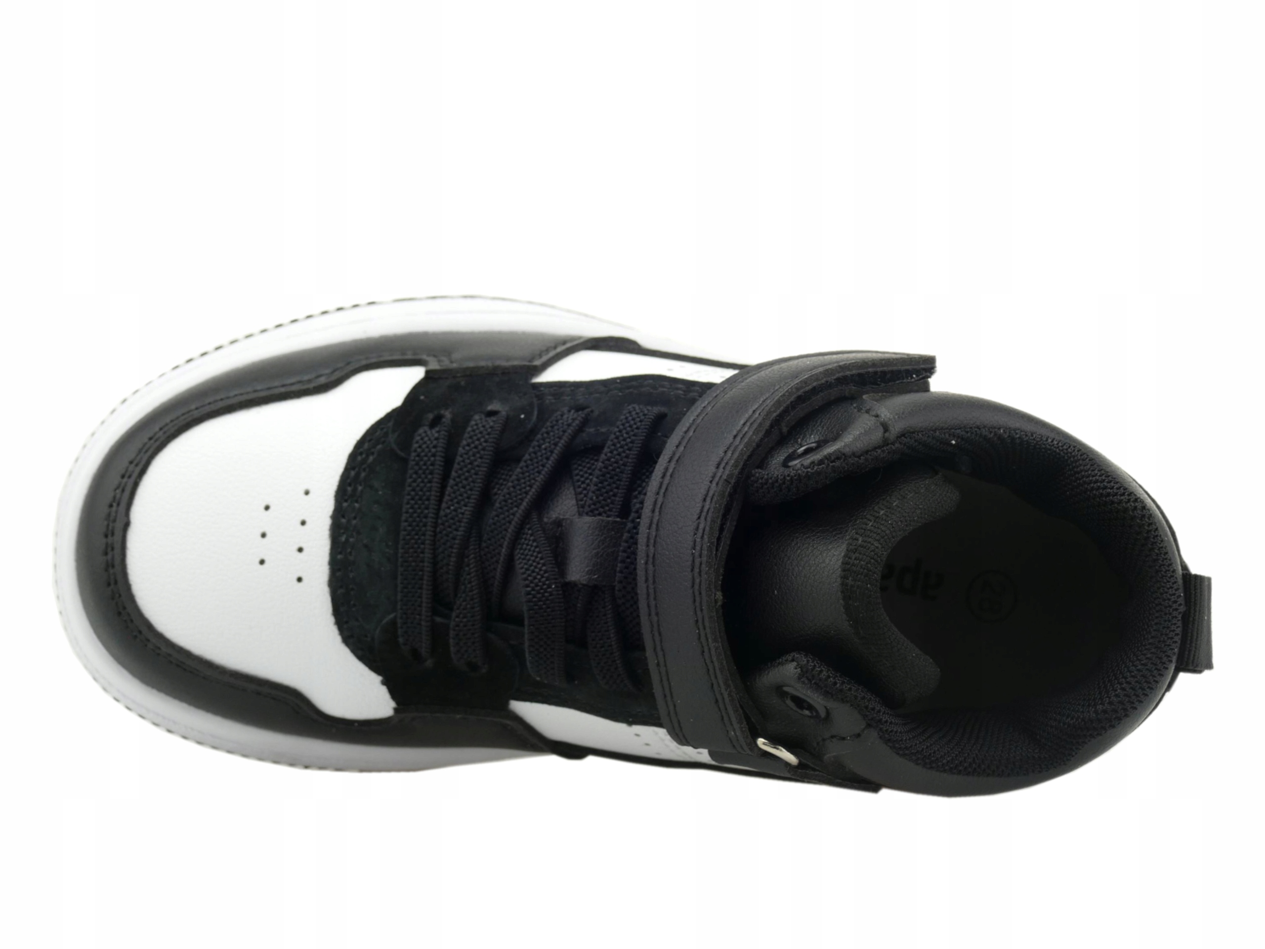 ADIDASY CHŁOPIĘCE WYSOKIE BUTY DZIECIĘCE SPORTOWE WKŁ. SKÓRA LEKKIE R.28 Kolor czarny