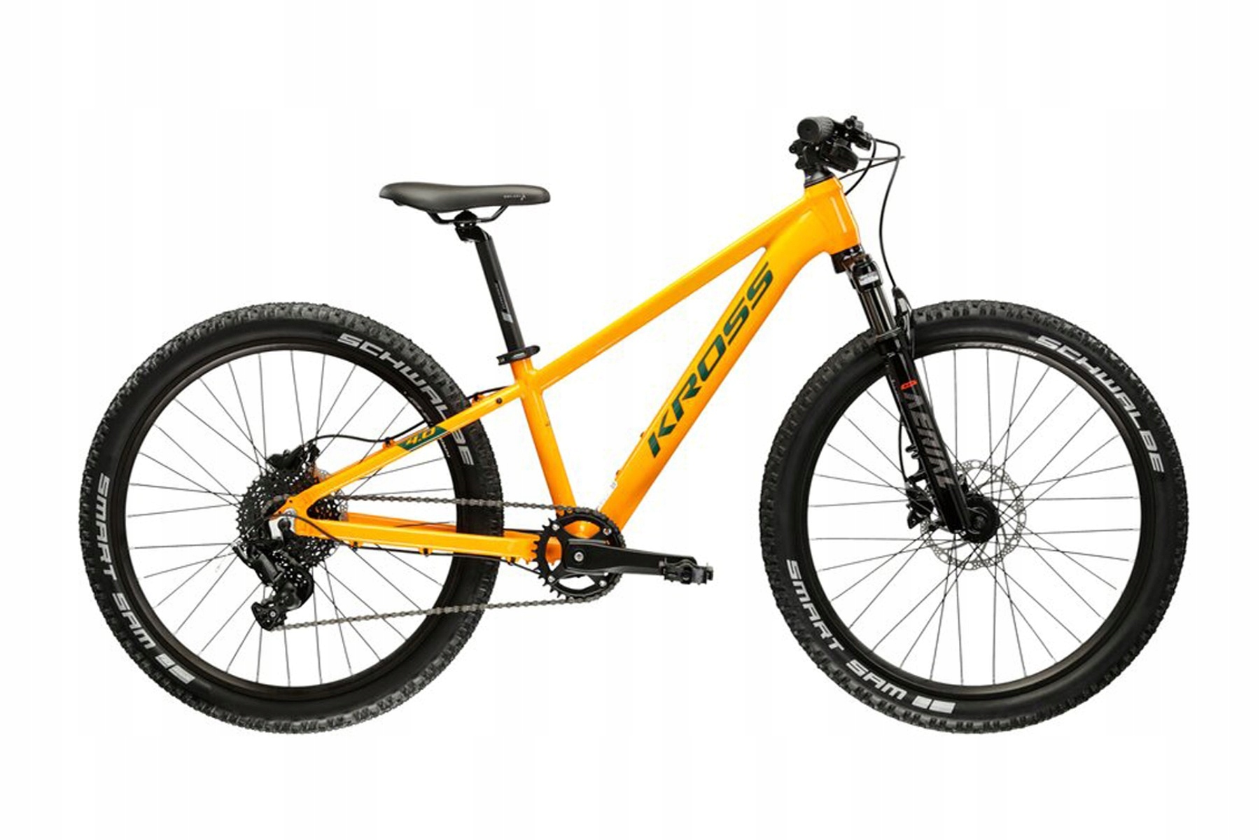 Rower górski Kross Level Jr 4.0 Pomarańczowy 24" r. uni/12"