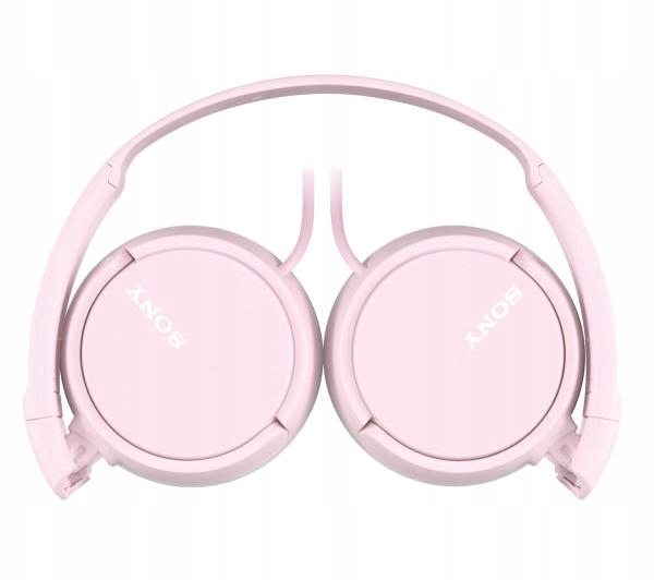 Słuchawki nauszne SONY MDR-ZX110 Przewodowe Różowe Stan opakowania oryginalne